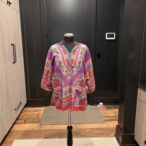 Gypsy Rose Handmade Boho Tunic Top – One Size
